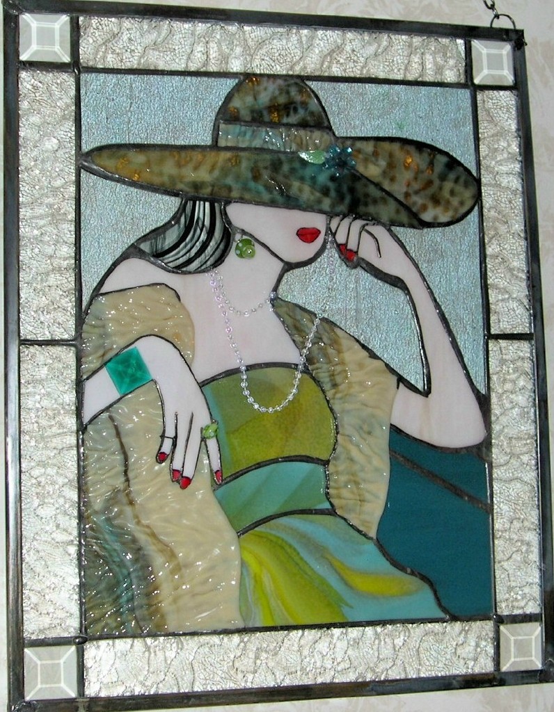 Contempory Woman with shawl